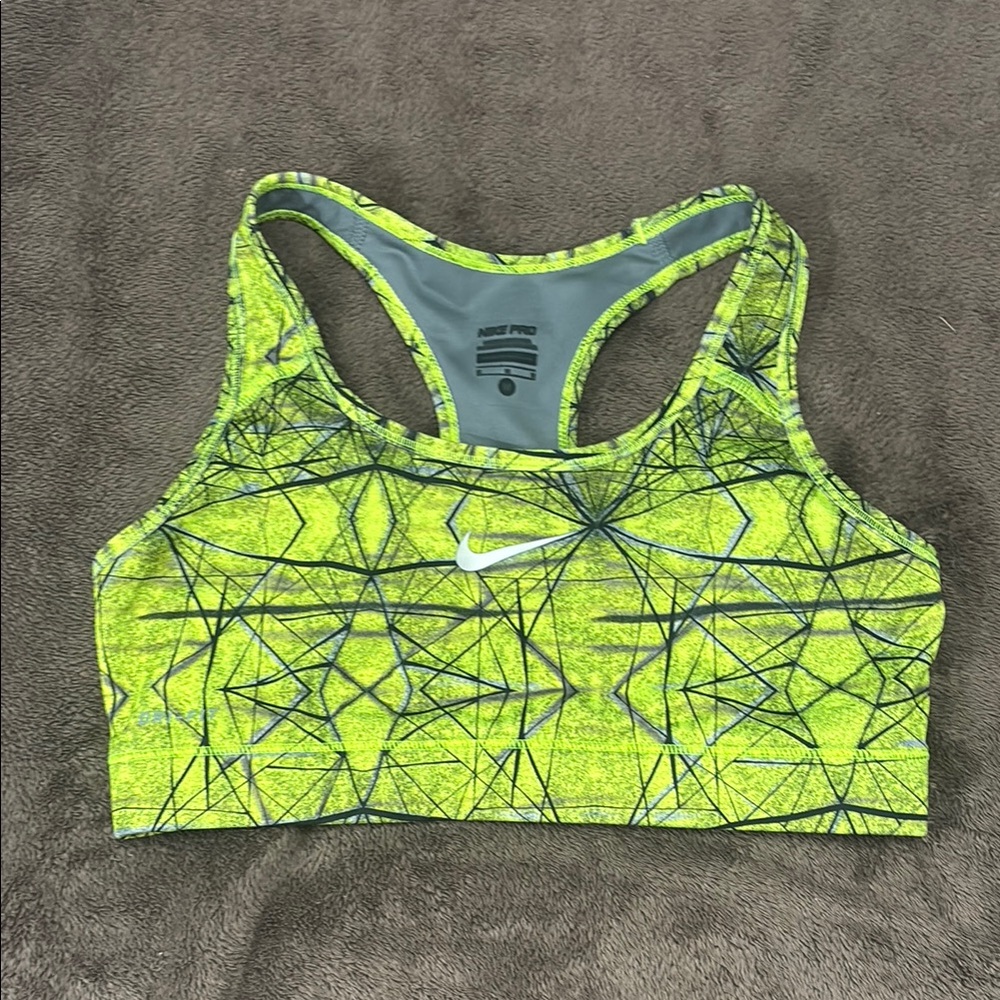 Nike Women's Green Sports Bra